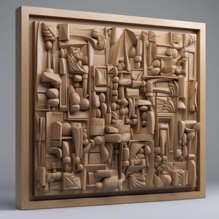 نموذج ثلاثي الأبعاد لآلة CNC 3D Art 